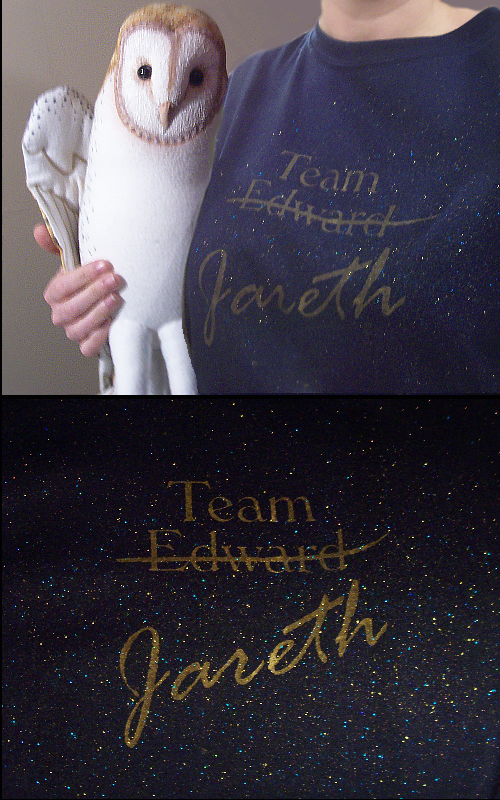 Team Jareth Glitter Shirt