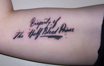 The Half Blood Prince Tattoo