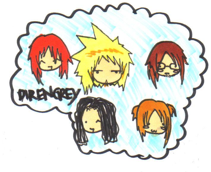 Dir en grey chibi spam 8D