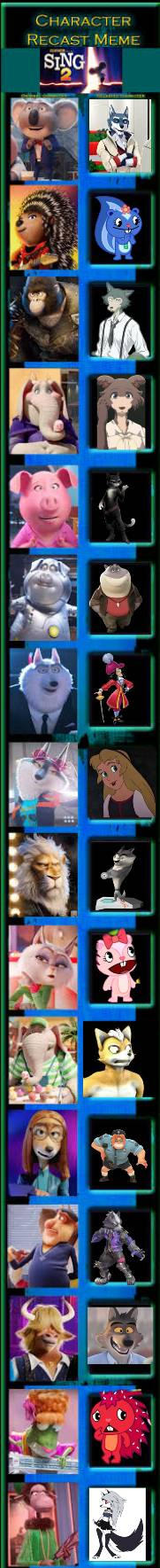 Songcast Meme Sing 2 cast meme by Regina2010 on DeviantArt