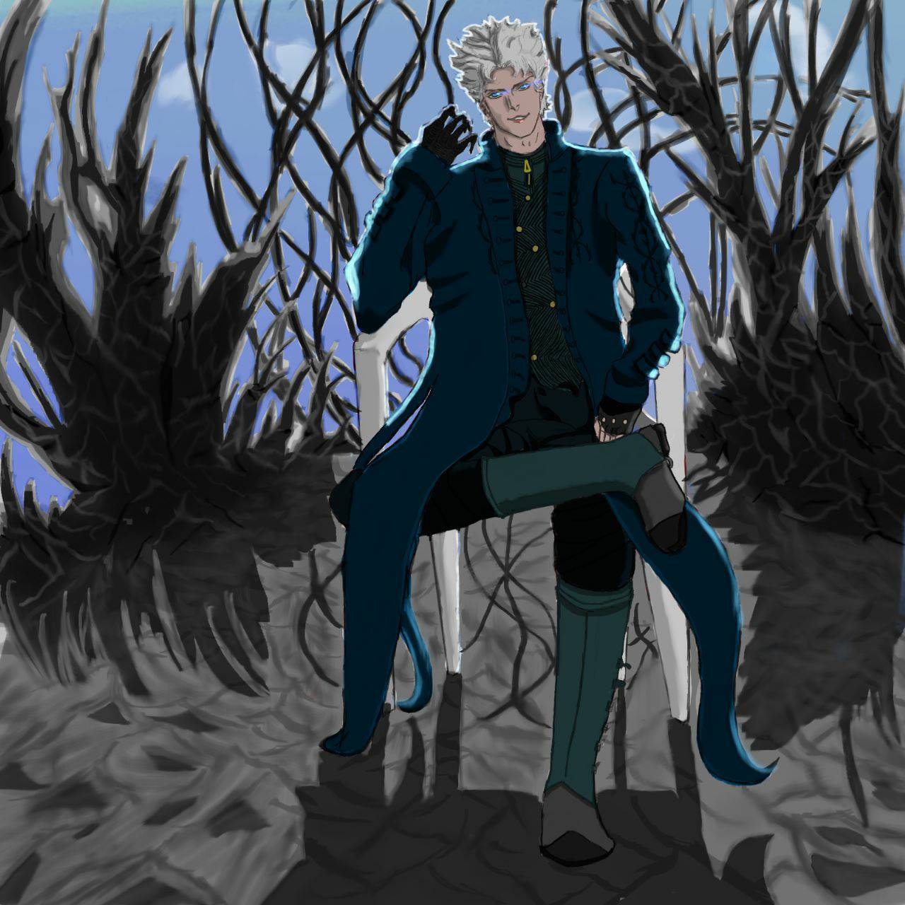 Vergil Chair DL by AnderSlender on DeviantArt