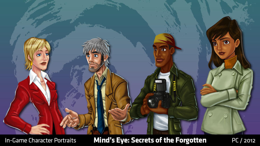 Mind's Eye: Character Portraits by migs-abarintos on DeviantArt