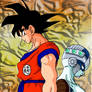 Goku and Mecha Freeza