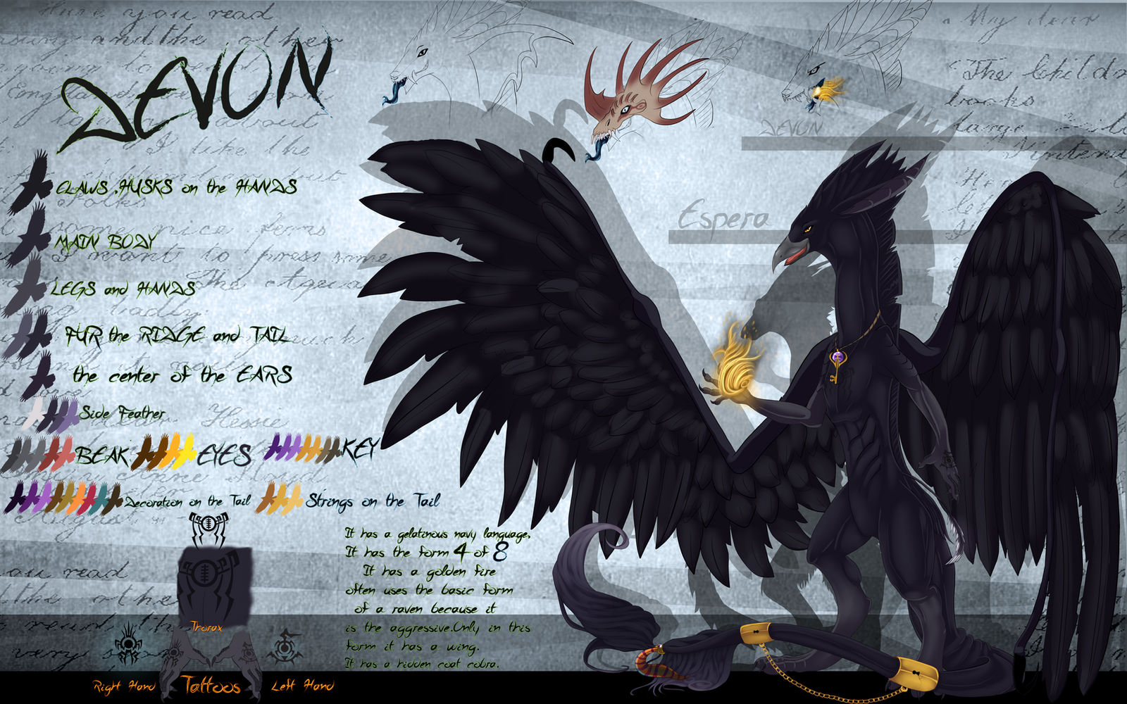 Devon Evolution ~Devon character sheet~ by xXLegendary-FuryXx on DeviantArt