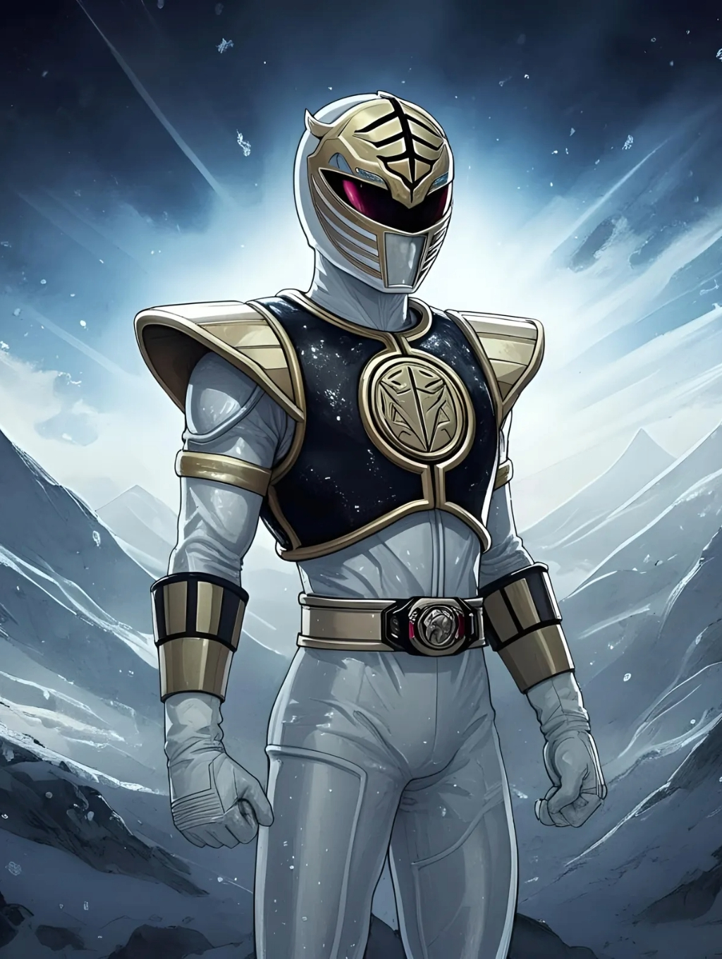 White Ranger, Tiger Power! by DarkmindGenerations on DeviantArt