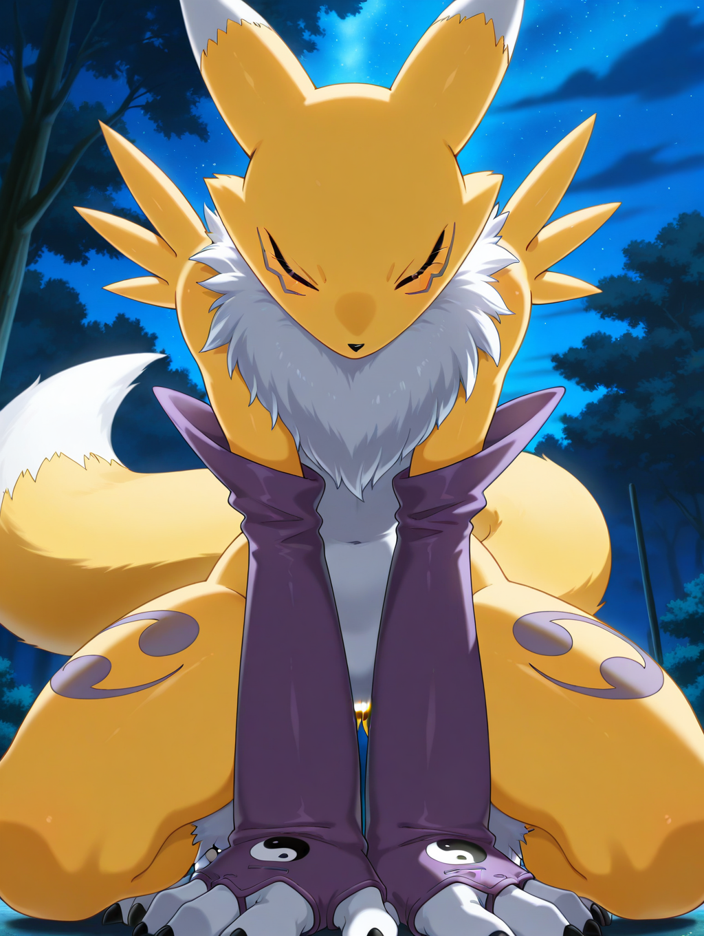 Renamon Icon Zen Renamon by DarkmindGenerations on DeviantArt