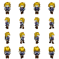 Rmxp Rtp Character Model RMXP character by SOULSAGA777 on DeviantArt