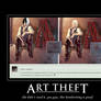 Art Theft Demotivational