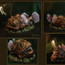 The angler fish, lamp, my handmade