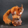 Squirrel and Teapot, Squirrel is my handmade work