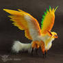 Golden winged cat