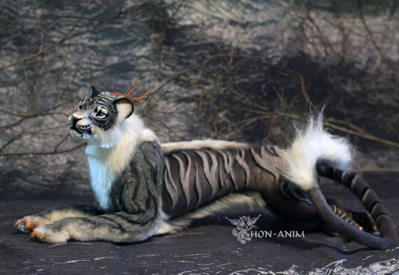 Humantaurian Fantasy Tiger, FOR SALE by hon-anim on DeviantArt