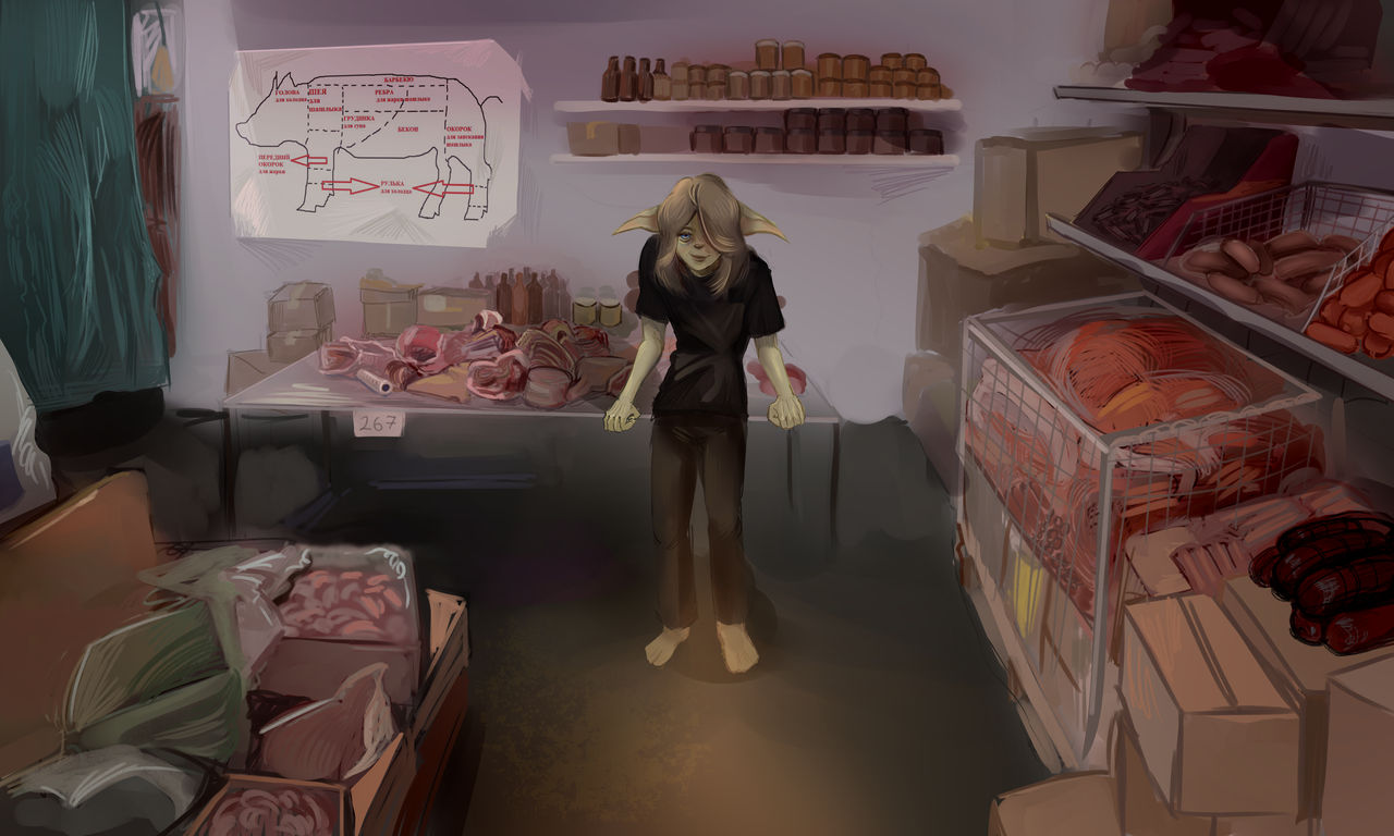 Deviantart Meat Factory meatmarket by Walerii77 on DeviantArt