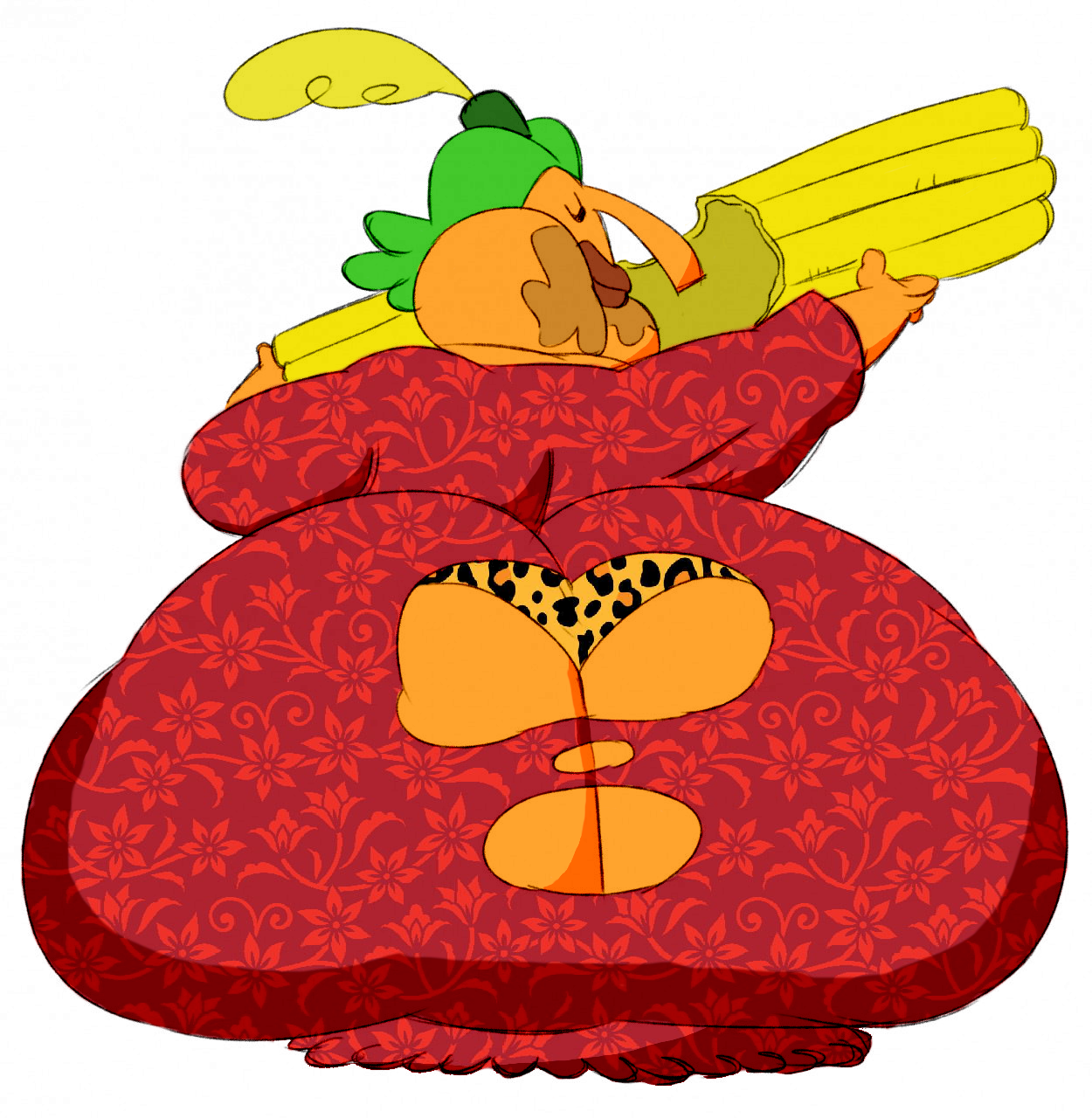 Endive Deviantart 'Endive Eats 2' Colored by mwkzjs on DeviantArt