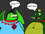 Sir Loungelot And King K. Rool by FantasyBoyce2021