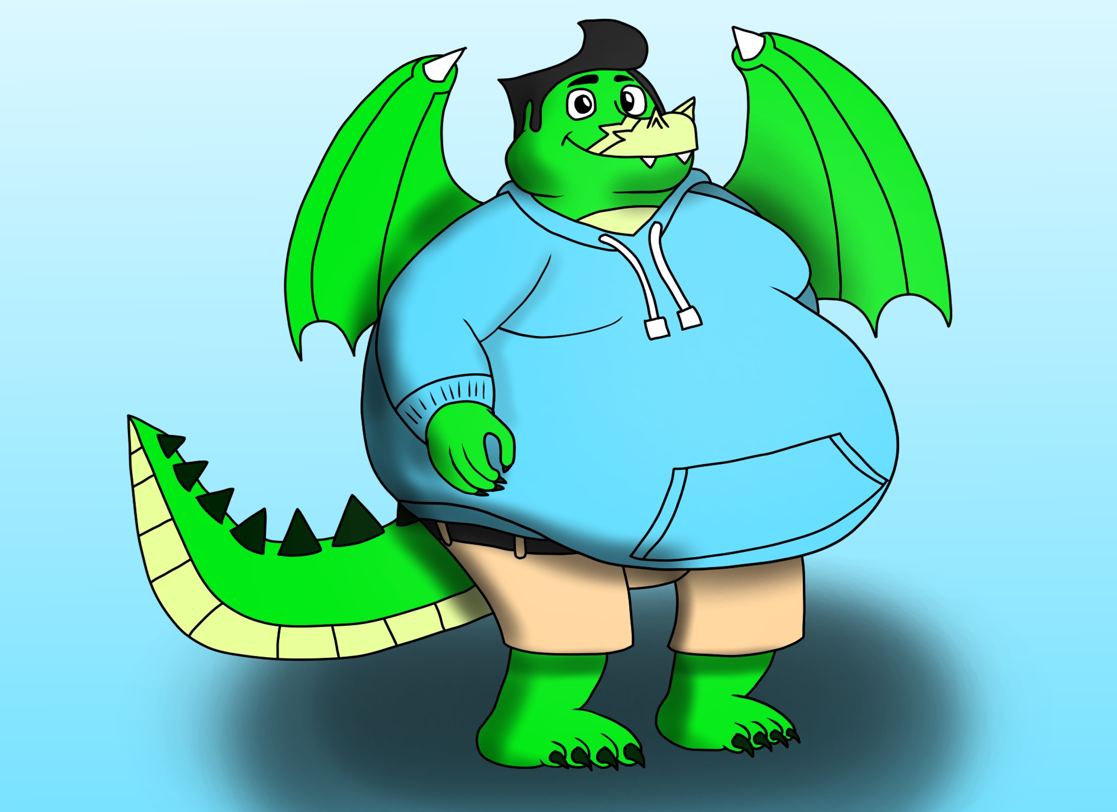 Scotty The Dragon (Full Body) by FantasyBoyce2021 on DeviantArt