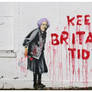 Banksy Keep Britain tidy