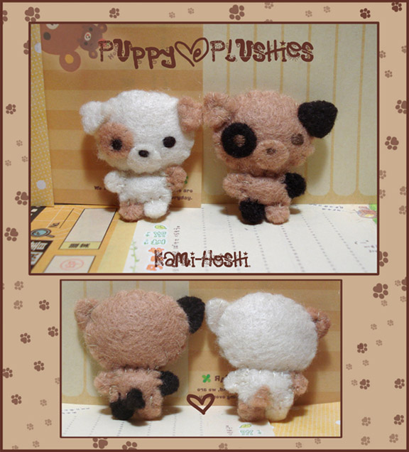 Puppy Plushies