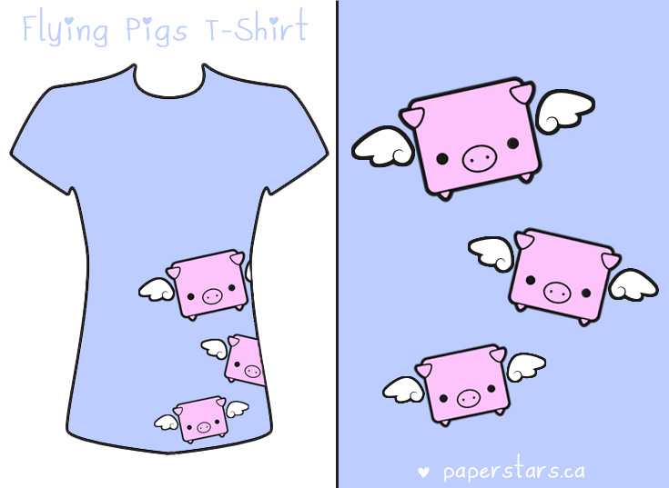 Flying Piggy T-Shirt