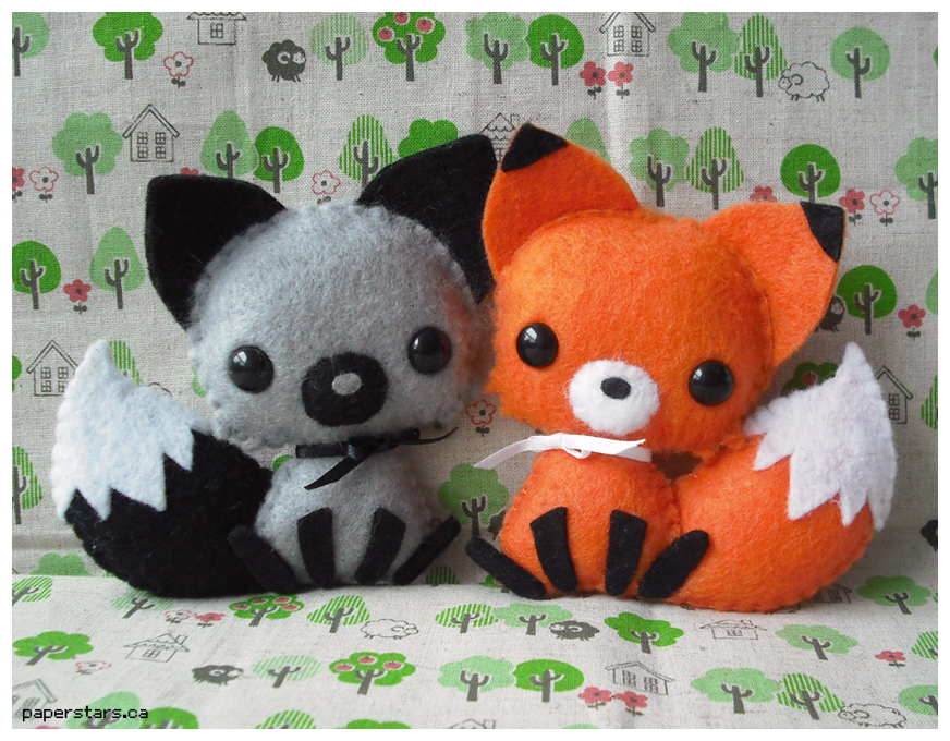 Fox Plushies