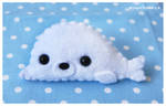 An Even Tinier Baby Seal by littlepaperforest