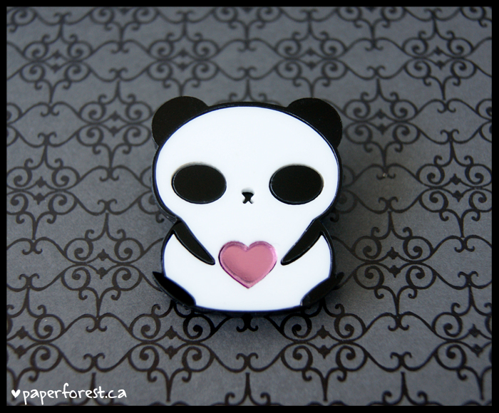 Acrylic Panda Bear