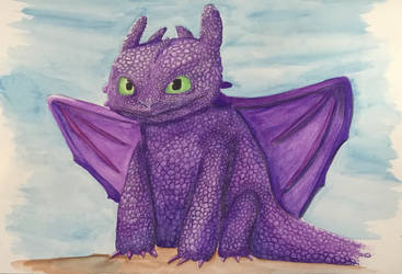 Purple Toothless