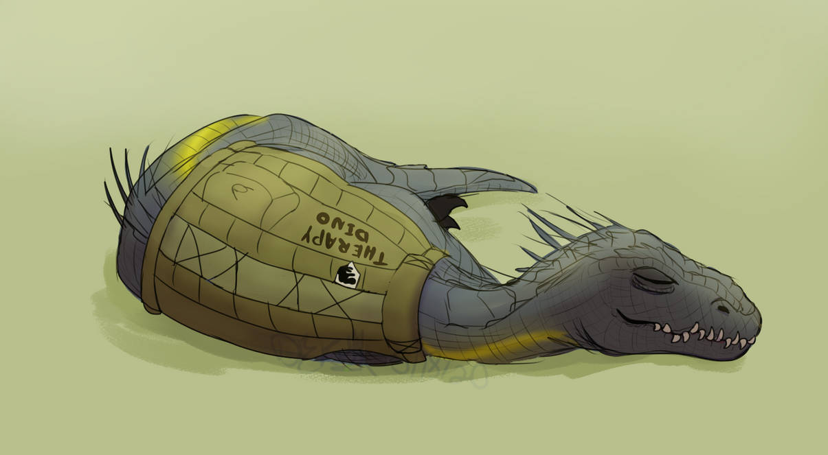 Omega Raptor Request for Omegaraptor5 by wedrawyouroc on DeviantArt