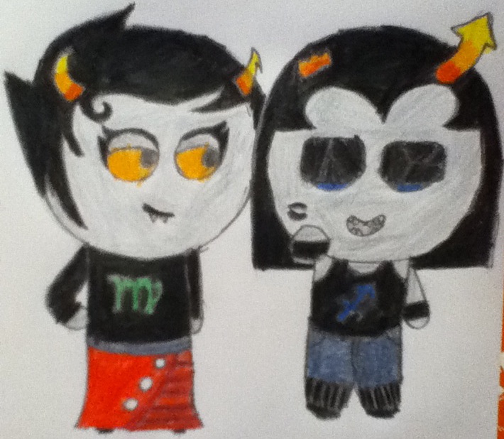 Homestuck Chibis: A Mark On Your Cheek