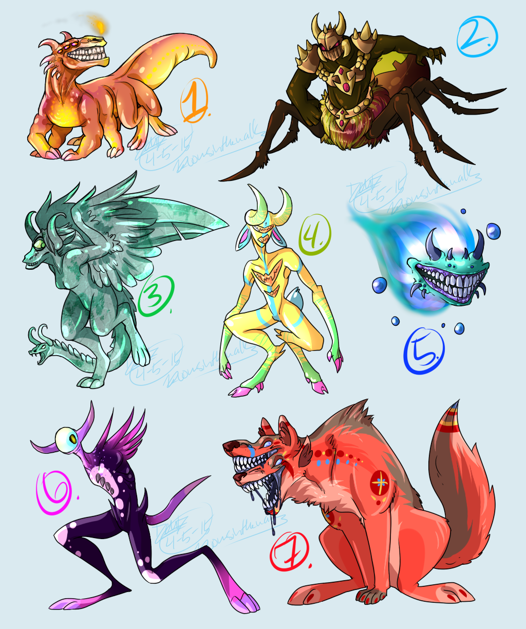 FREE Monster Adopts (CLOSED!)