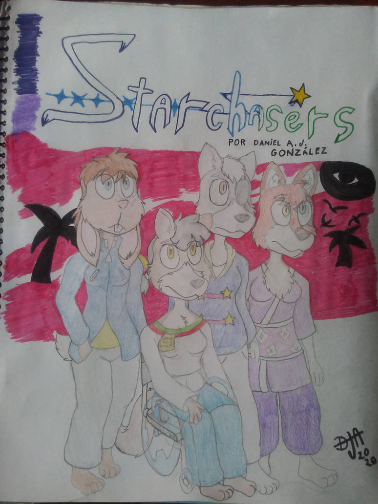 Wayward Rabbit Starchasers by Daniel A. J. Gonzalez cover 1 by WaywardRabbitDani22 on ...