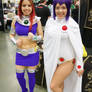 Comic Con Louisville 2014 Starfire and Raven