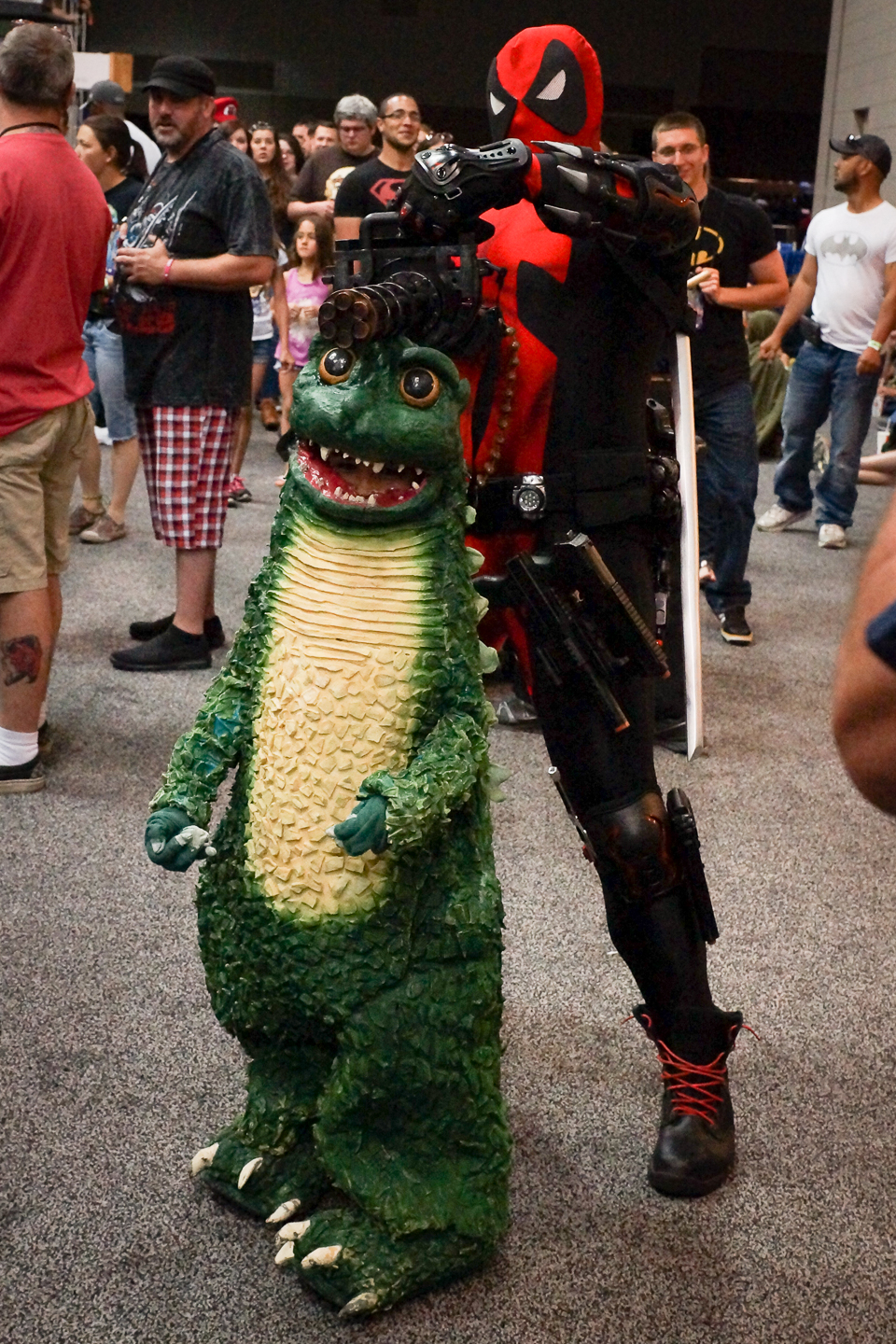 Popcon Indianapolis 2014 Godzuki and Deadpool