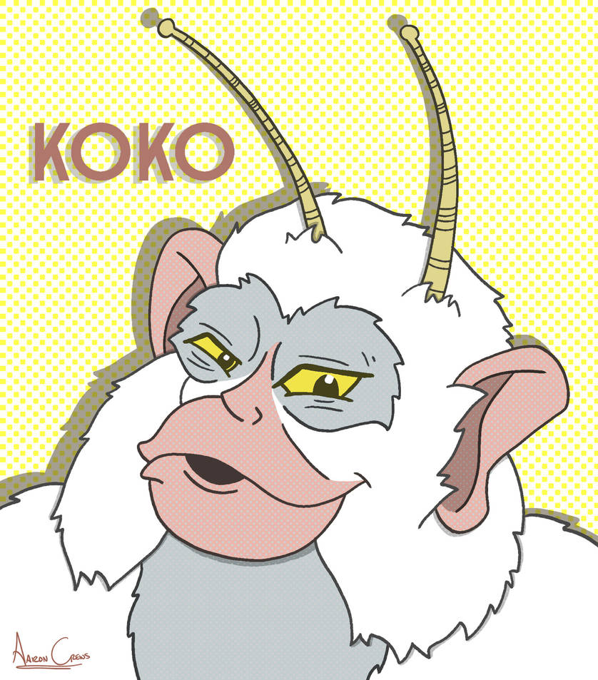 Koko the Alien Monkey by Dr0x0m on DeviantArt