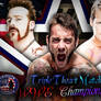 WWE Tribute Of  The Troops Match Card Custom -