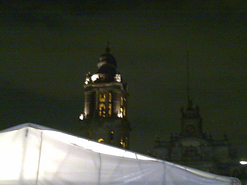 A night in the Zocalo