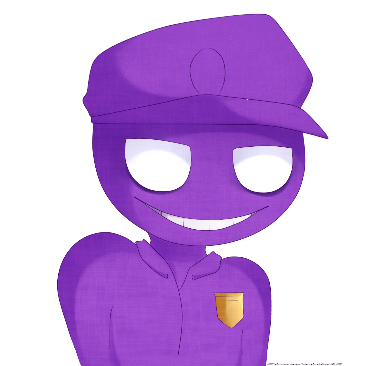 Fnaf - Fnaf Purple Guy Anime - Free Transparent PNG Clipart Images Download