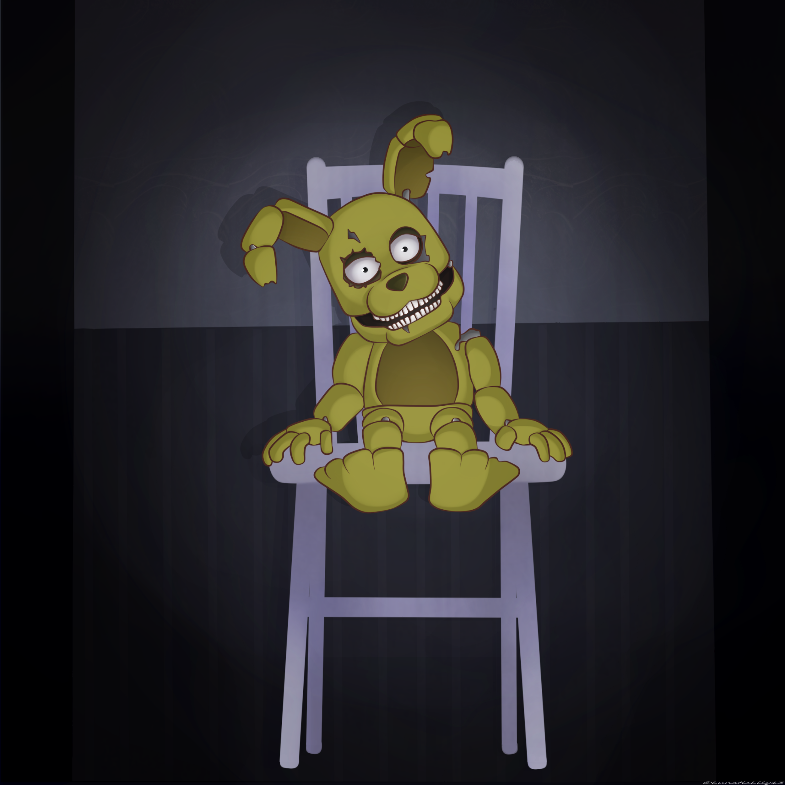 FNAF: Plushtrap by Palettepainter101 on DeviantArt