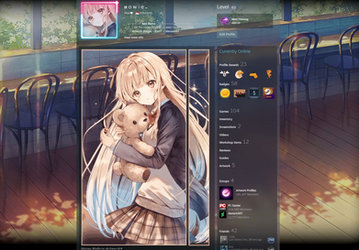 Anime Girl Cyborg | Steam Profile Design by Pixu02 on DeviantArt
