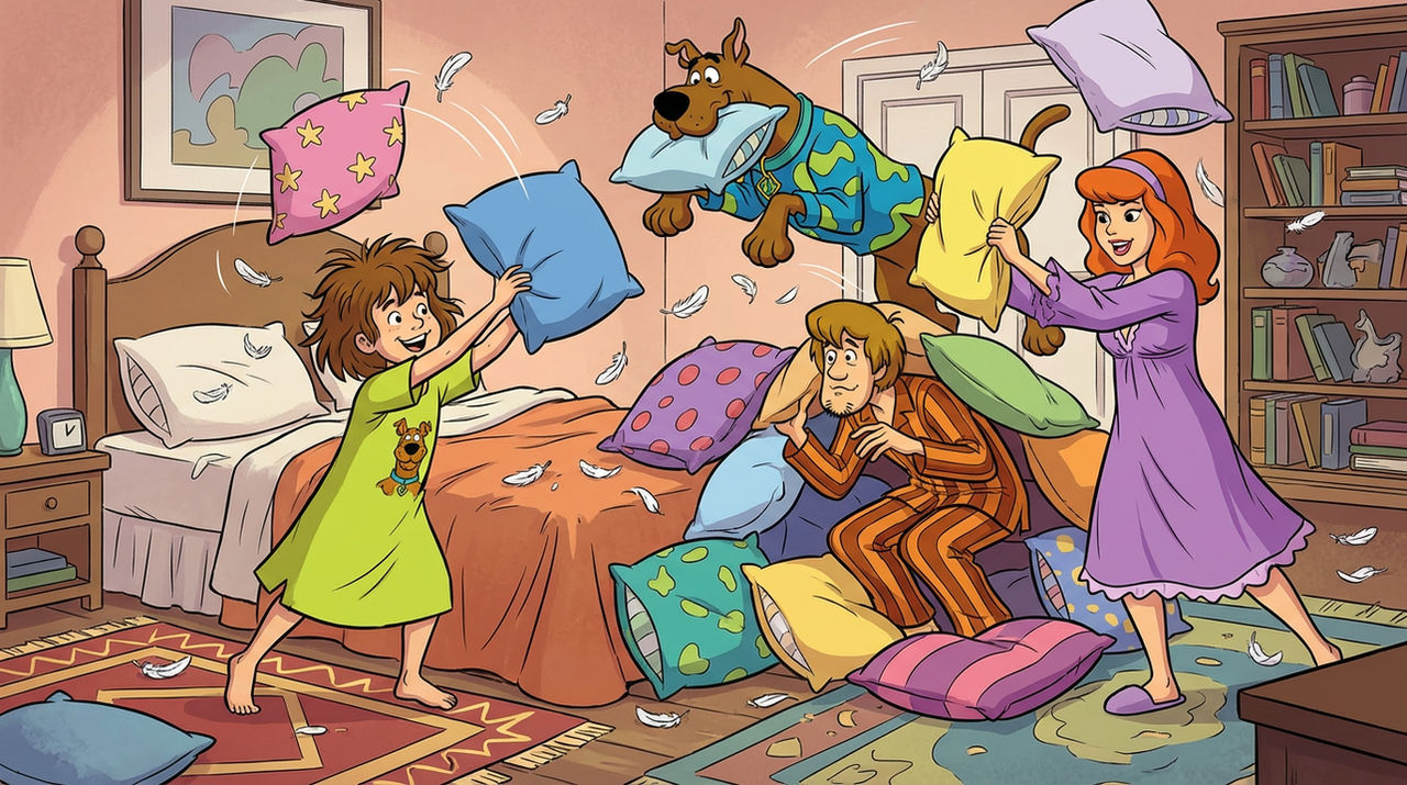 Shaphne Shaphne angel rodgers Family Pillow Fight by 35096 on DeviantArt