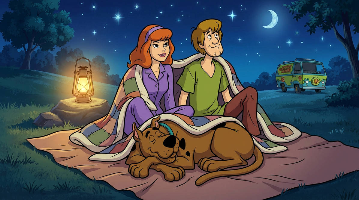 Shaphne Scooby Stargazing with Shaphne by 35096 on DeviantArt