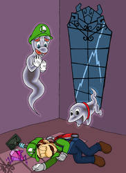 Luigi the ghost king