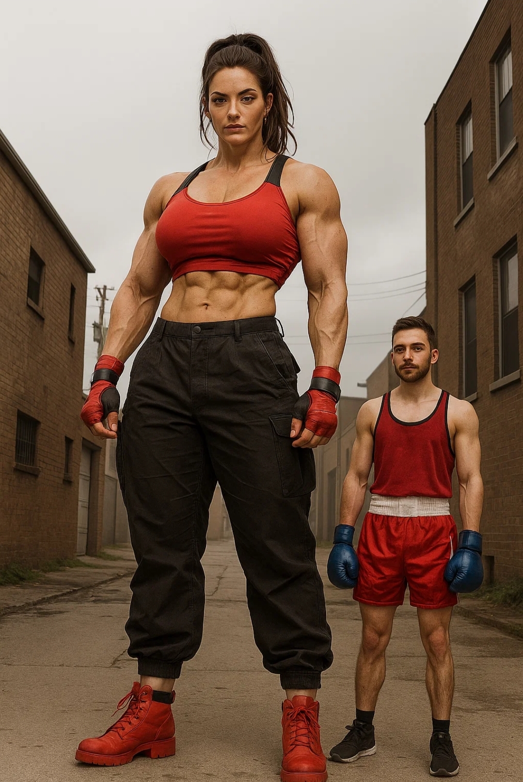Boxing Mutants Boxing opponents by AmazonLads on DeviantArt