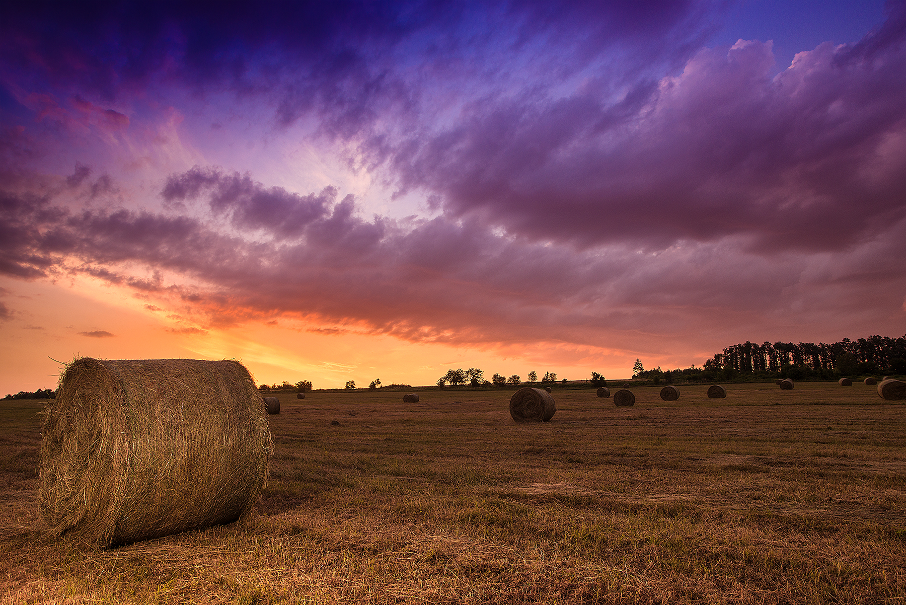 Just before sunset