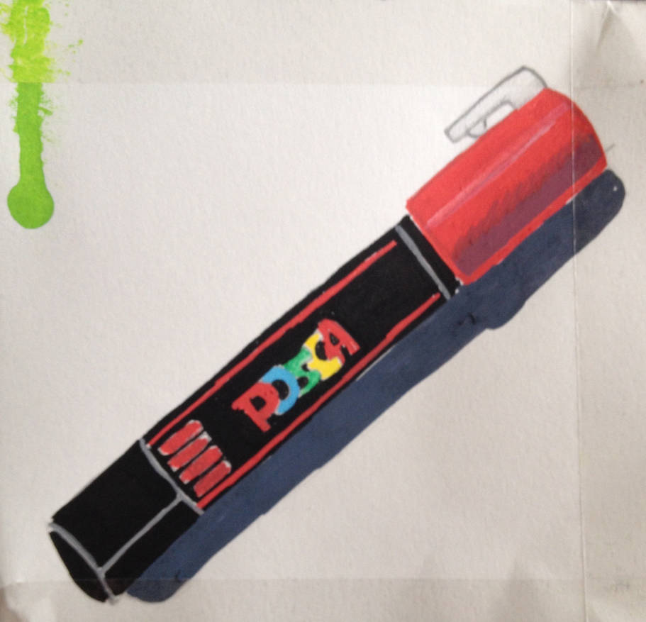 I draw a Posca . by Limoko on DeviantArt