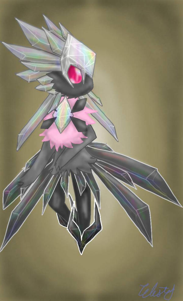 Diancie and Necrozma Fusion