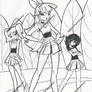 Powerpuff Equestria Girls Inks