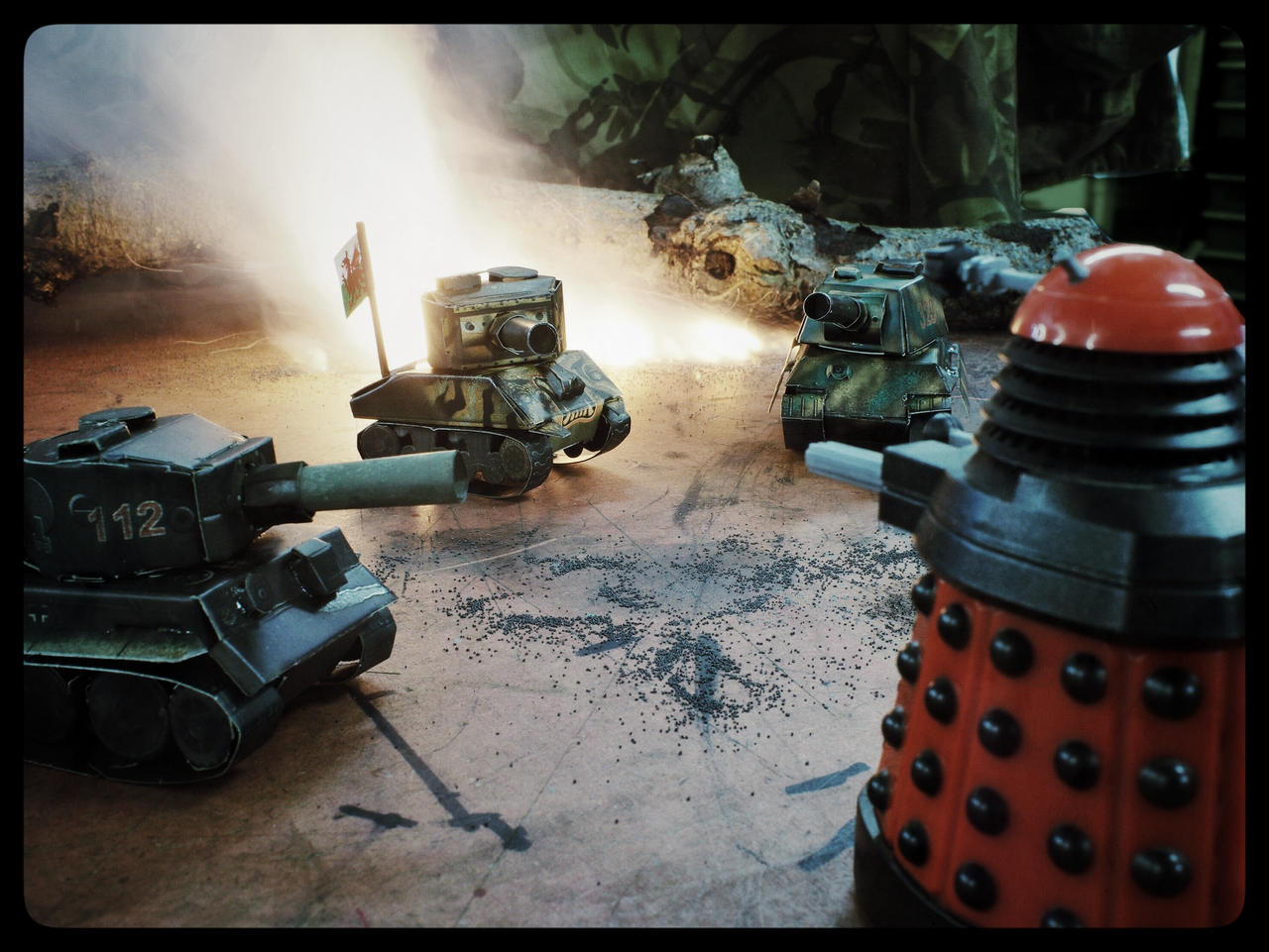 Tanks v Dalek