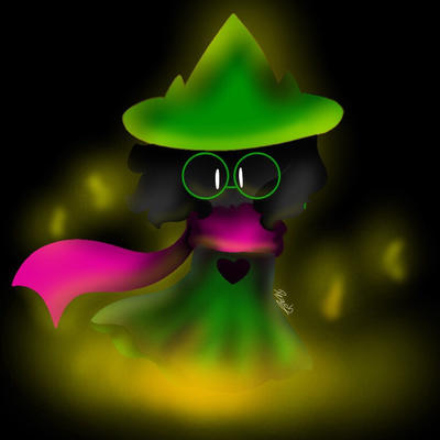 Ralsei by PeachDaArtist on DeviantArt