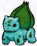 Pokemonathon 001: Bulbasaur by ClyncyeRudje